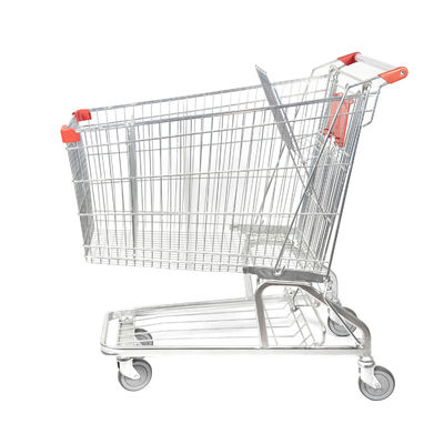 Metal alemão de aço Mesh Basket Galvanized do carrinho de compras do supermercado Q195