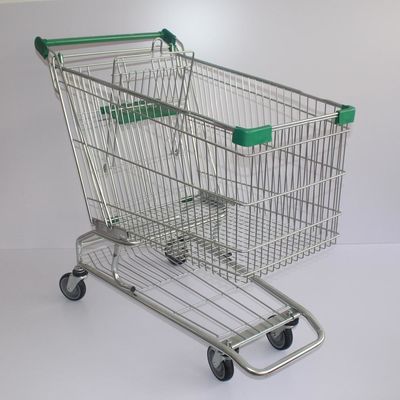 comprar trole americano da compra do metal do supermercado da série do armazenamento do mantimento da grande capacidade 240L online manufacture