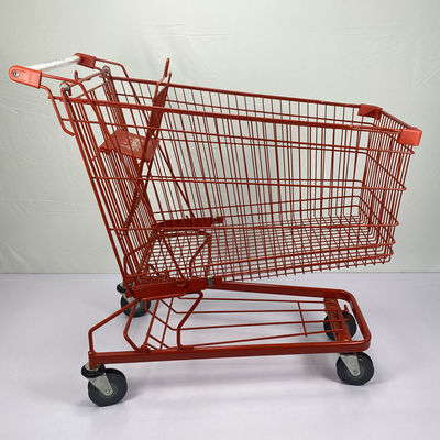 comprar carrinho de compras de aço chapeado zinco do trole das compras na mercearia do supermercado 240L online manufacture