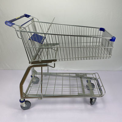 comprar Trole galvanizado da compra do metal da roda de Travellator dos troles do supermercado online manufacture