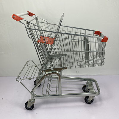 comprar carrinho de compras de aço do mantimento alemão do supermercado 125L com a cremalheira da cerveja do metal online manufacture