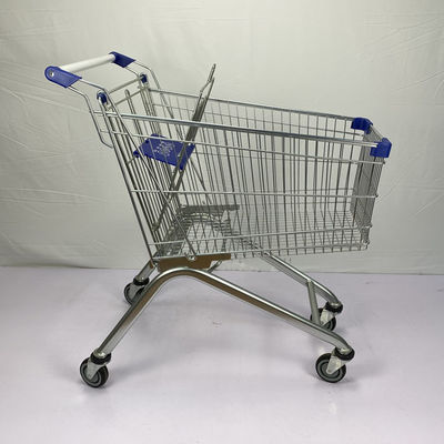 comprar Carro de compra de pouco peso do trole do supermercado 125L com rodas de TPR online manufacture
