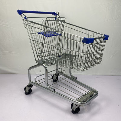 comprar O trole regular alemão do estilo 100L com as peças plásticas azuis zinca e pulveriza o revestimento para a mercearia conveniente online manufacture