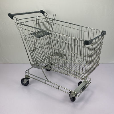 comprar Trole australiano da compra do metal do supermercado do carro do mantimento do supermercado do cinza 240L online manufacture
