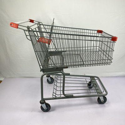 comprar Trole customizável do supermercado do carrinho de compras da mercearia 175L com criança dobrável Seat online manufacture