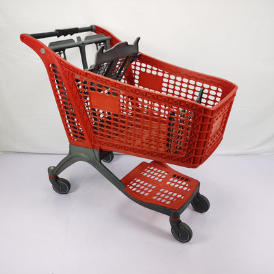comprar o nylon de 175L HDPP todos os carrinhos de compras plásticos armazena o trole da compra do supermercado online manufacture