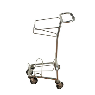 comprar As duplas camada entregam o trole da compra do fio de metal dos carrinhos de compras 45L da cesta online manufacture