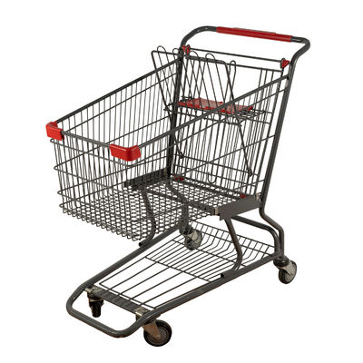 comprar Carro de compras na mercearia americano clássico do trole 150L da compra do metal do armazém online manufacture