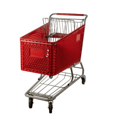 comprar Carrinhos de compras plásticos do mantimento 80L-200L resistente com estrutura online manufacture