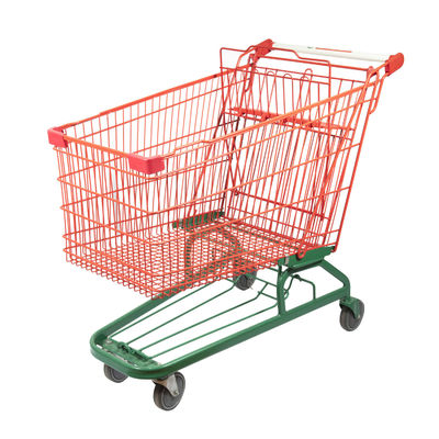 comprar Capacidade de carga de aço de Mesh Supermarket Grocery Cart 150kgs online manufacture