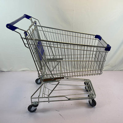 comprar Q195 Aço 125L Supermercado Asiático Metal Armazém Carrinho de Compras Certificado SGS online manufacture
