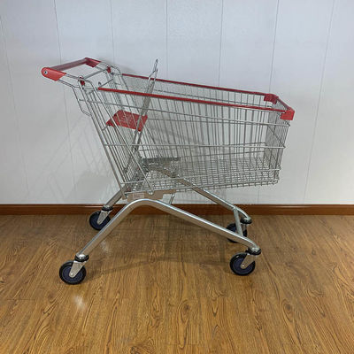 comprar 150L Carrinho de compras de metal dobrável de grande capacidade com cadeirinha infantil online manufacture