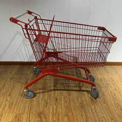 comprar Carrinho de compras comercial leve Spar 210L vermelho, carrinho de compras para supermercado personalizável online manufacture