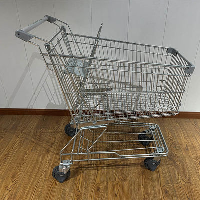 comprar 150L Store storage Chromed Asian Markte Supermarket Shopping Trolley
 online manufacture