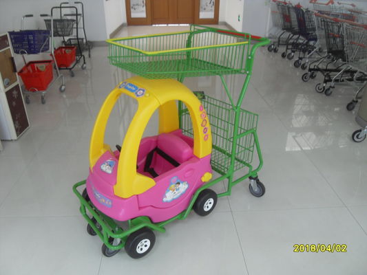 China crianças 95L/carrinhos de compras das crianças com CE liso traseiro do GV do rodízio da cesta/4 giros fábrica